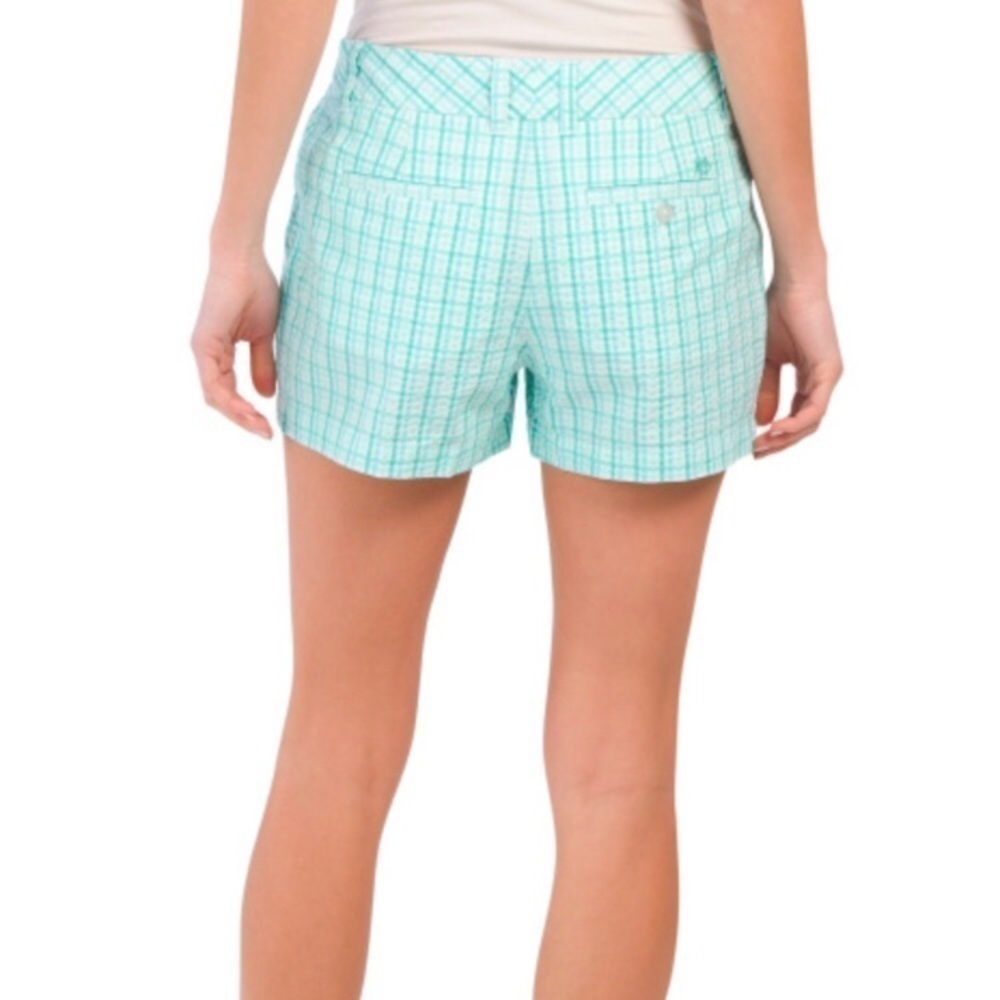 NWT Southern Tide Gingham Seersucker Leah Shorts. - Picture 2 of 9